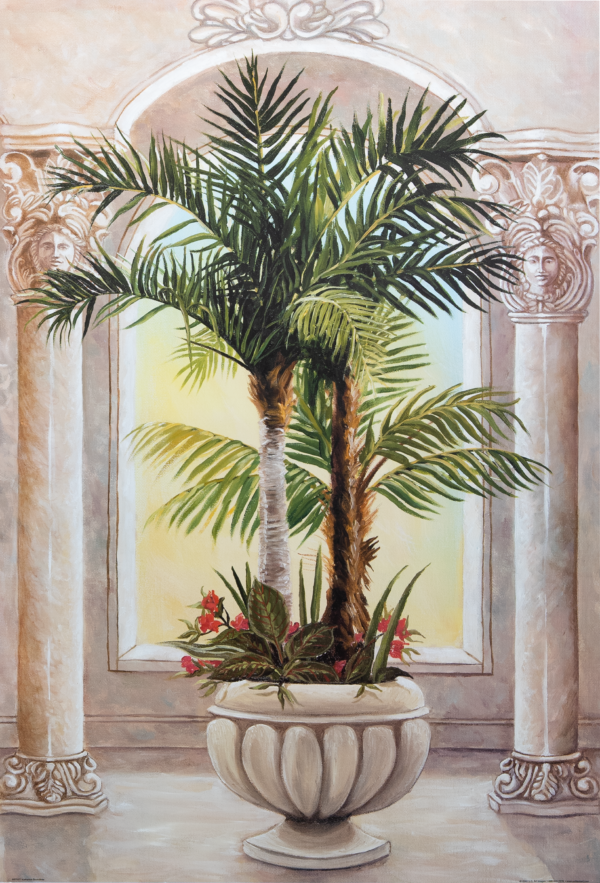 Palm II by Katherine Roundtree, Art Poster Print for Wall, Home Decor