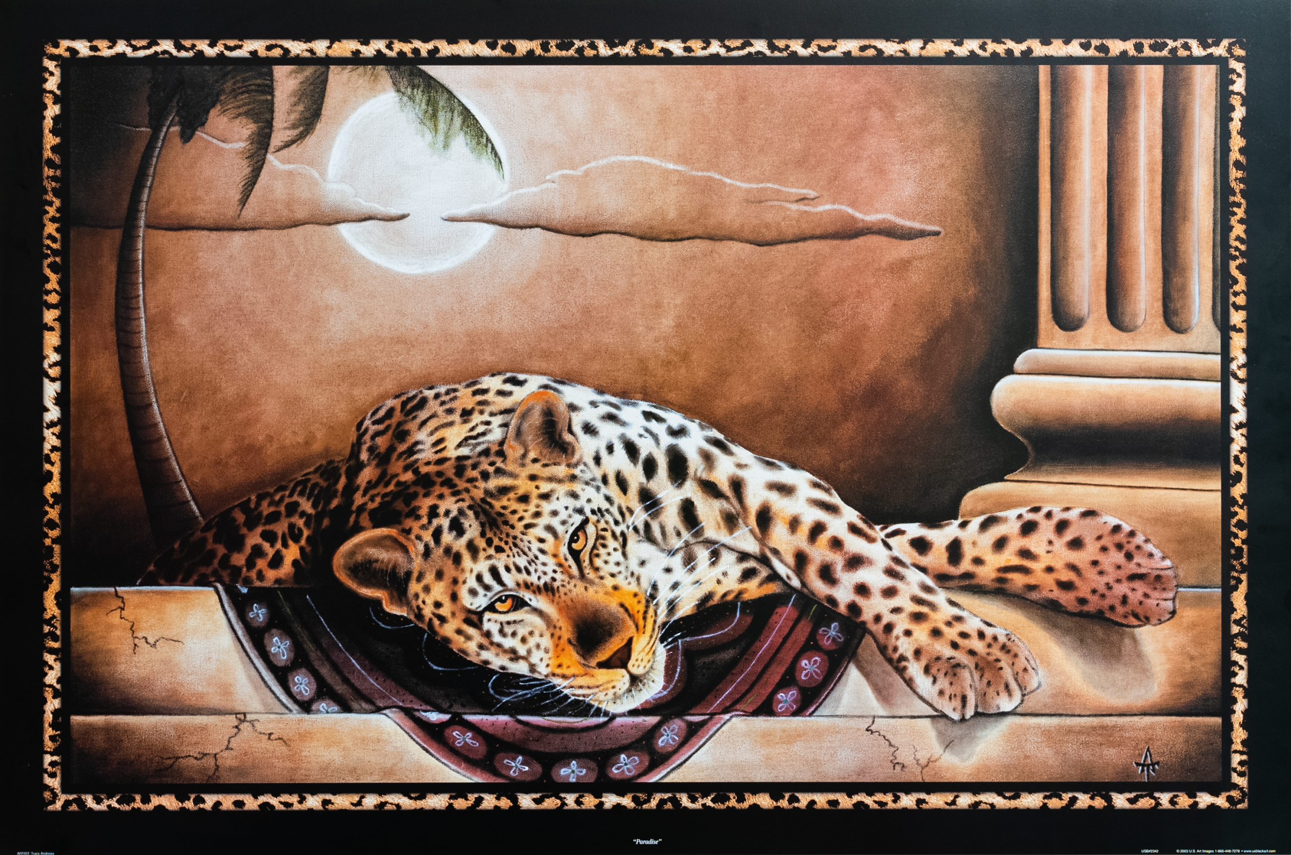 Paradise by Tracy Andrews, Art Poster Print for Wall, Home Decor - Image 1