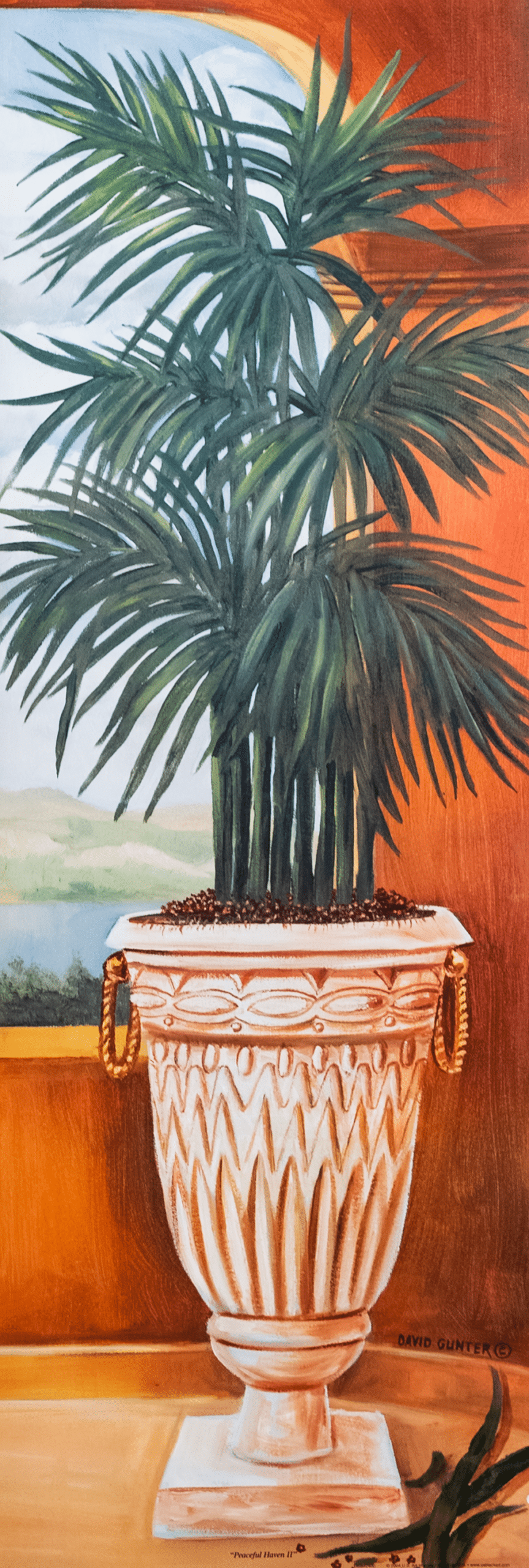 Peaceful Haven II by David Gunter, Art Poster Print for Wall, Home Decor - Image 1
