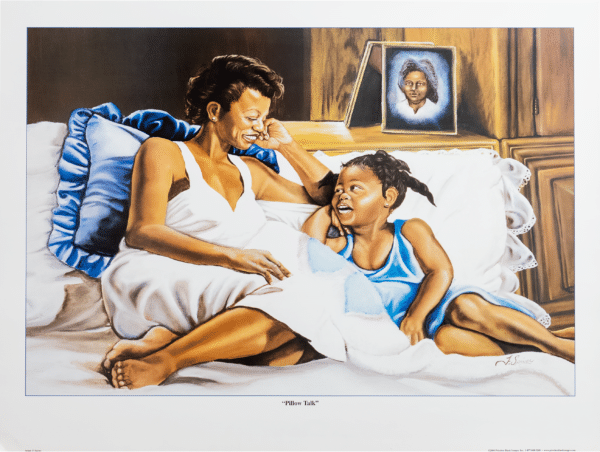 Pillow Talk by F. Spivey, Art Poster Print for Wall, Home Decor
