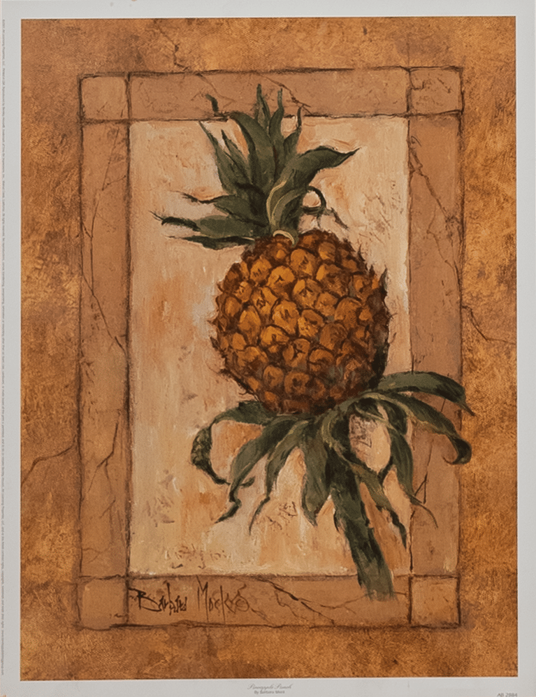 Pineapple Punch by Mock, Art Poster Print for Wall, Home Decor