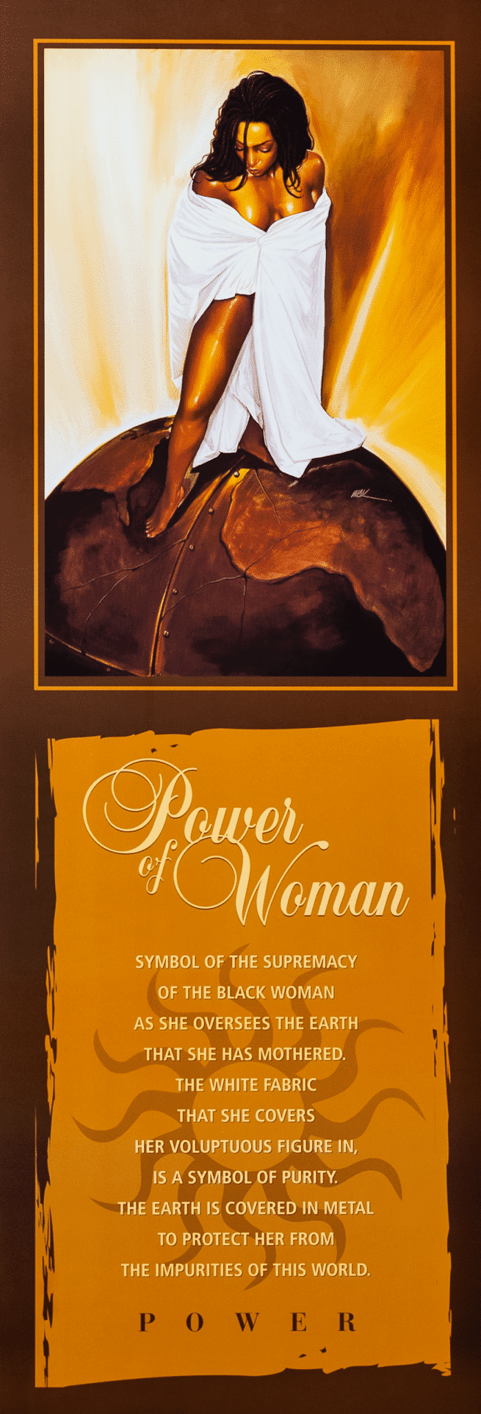 Power of Woman II art print by WAK