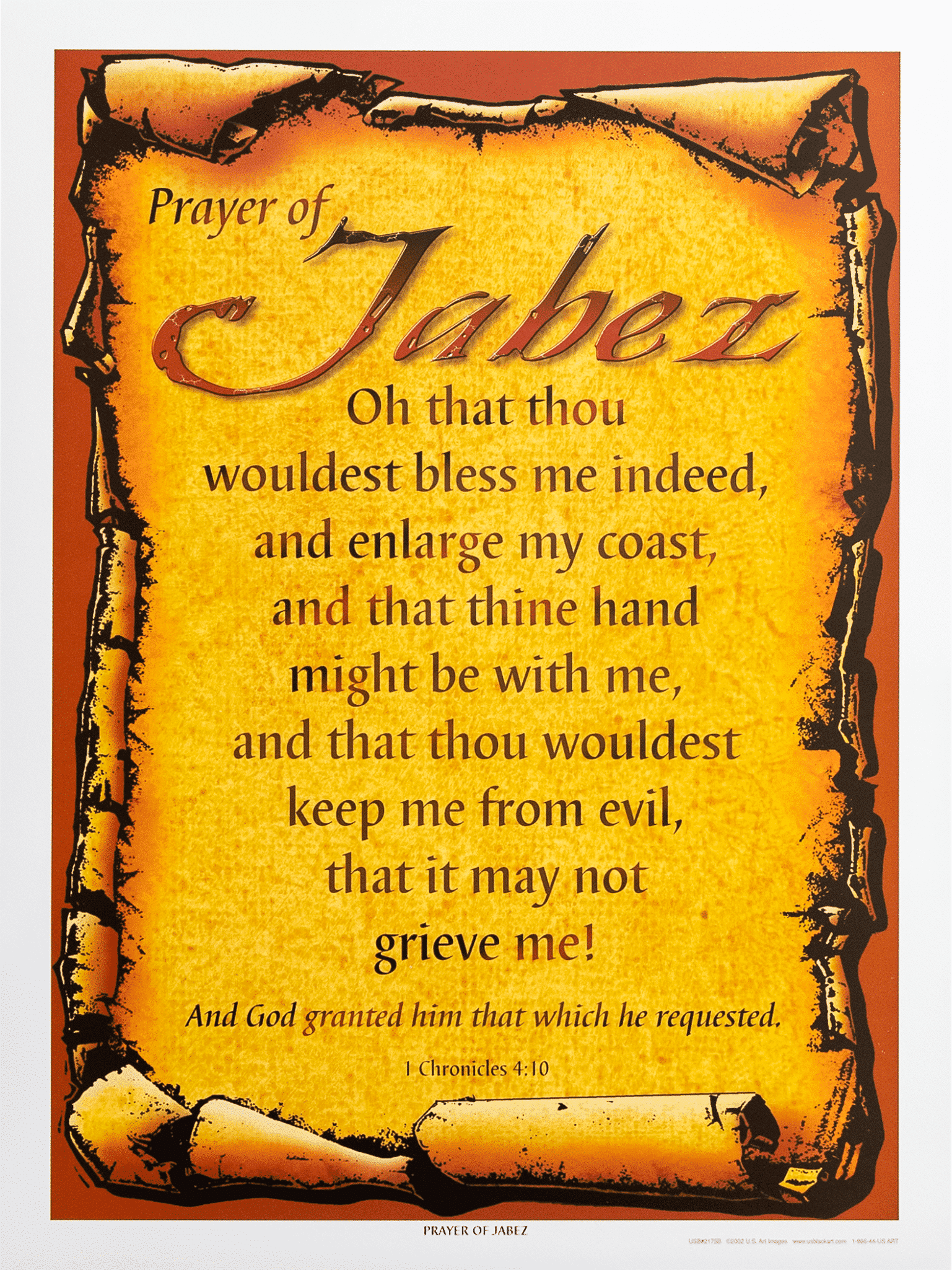 Prayer of Jabez art print
