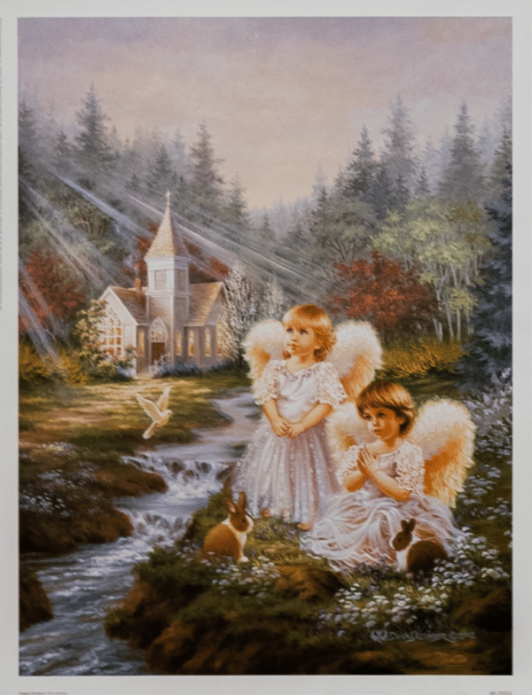 Prayers of Love by Gelsinger, Art Poster Print for Wall, Home Decor