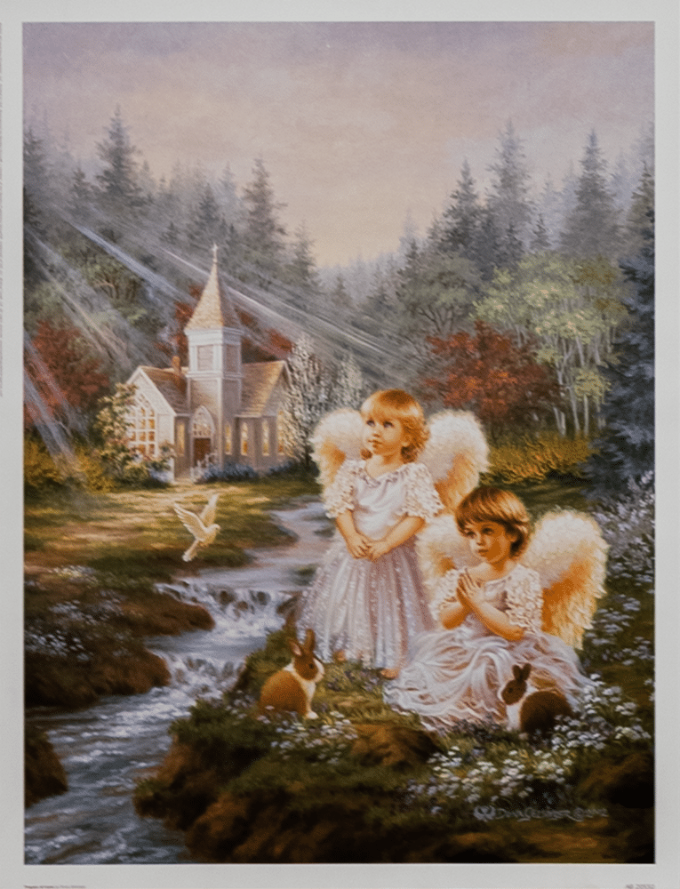 Prayers of Love by Gelsinger, Art Poster Print for Wall, Home Decor