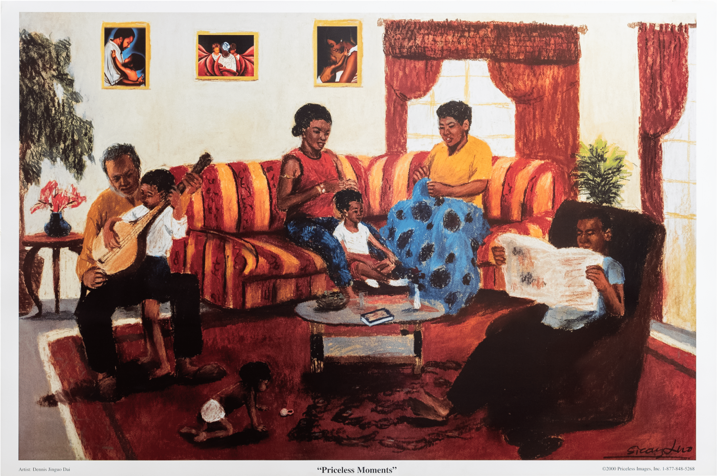 Priceless Moments by Dennis Jingua Dai, Art Poster Print for Wall, Home Decor - Image 1