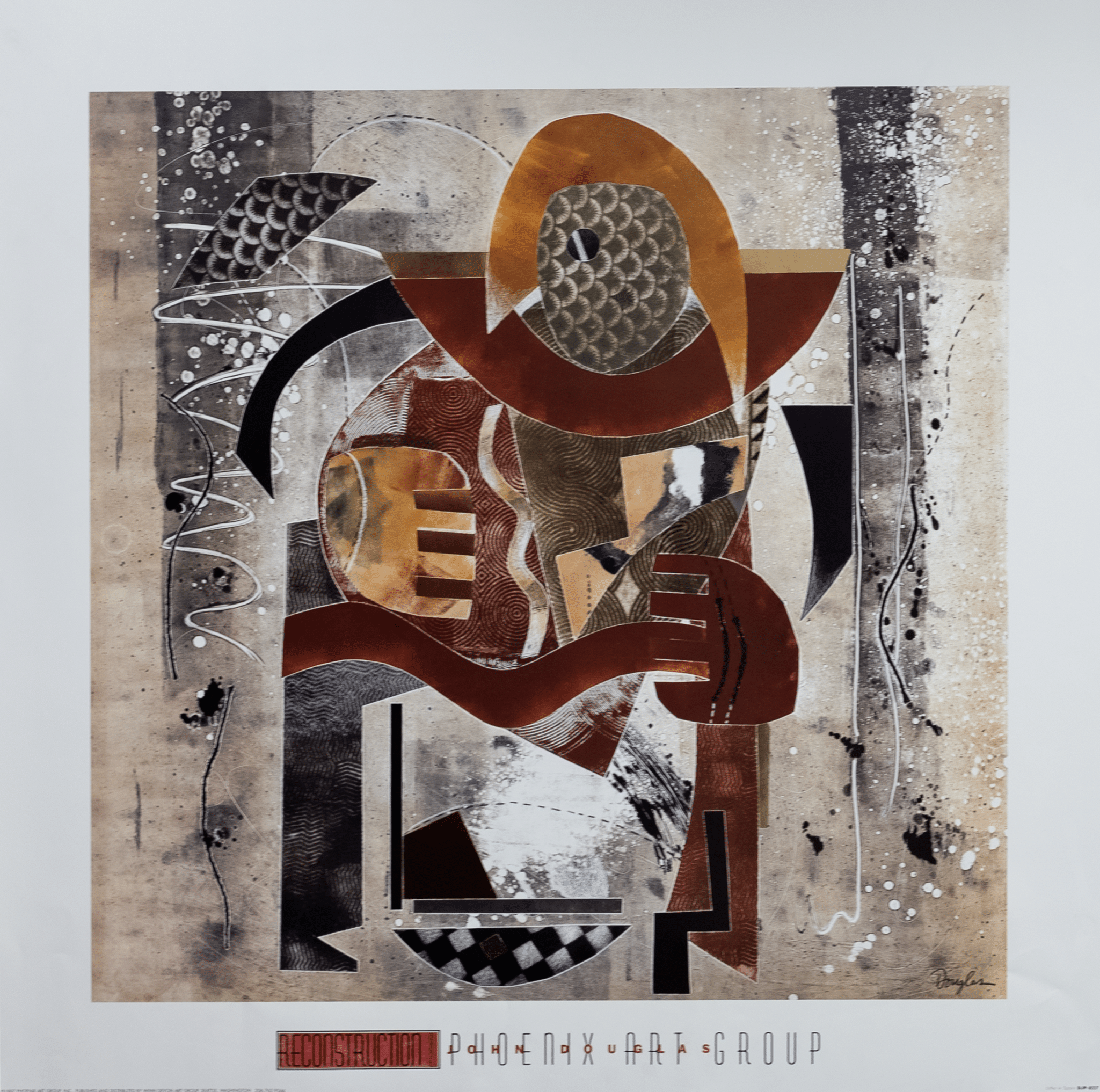 Reconstruction One by Douglas, Art Poster Print for Wall, Home Decor - Image 1