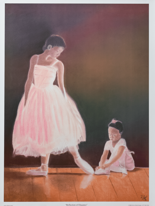 Reflection of Elegance by Robert Atnip, Art Poster Print for Wall, Home Decor