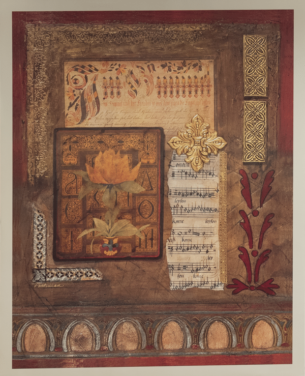 Renaissance Ballad by Pattinian, Art Poster Print for Wall, Home Decor