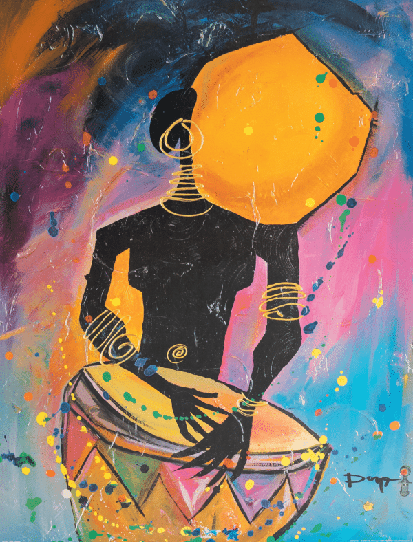 Rhythm art print by Doyle