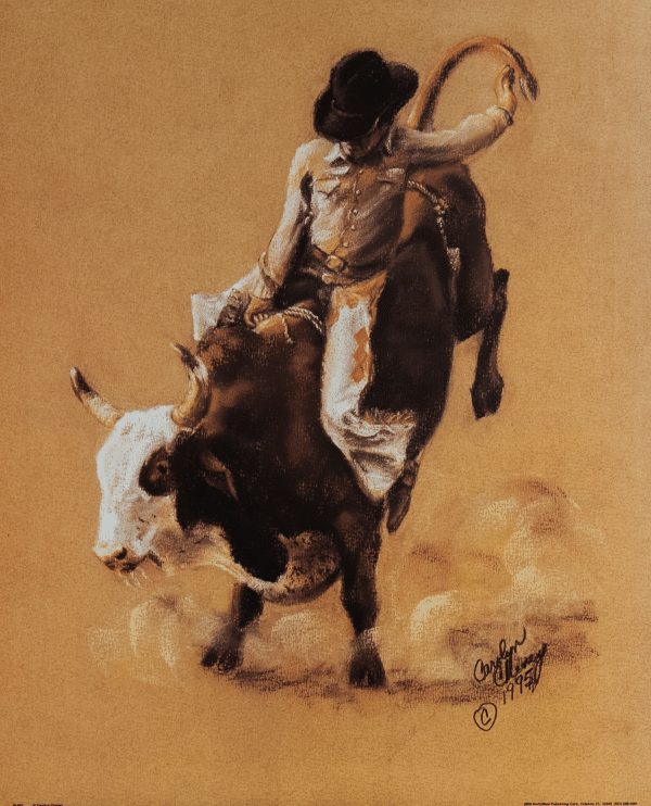 Rodeo II by Cheney, Art Poster Print for Wall, Home Decor