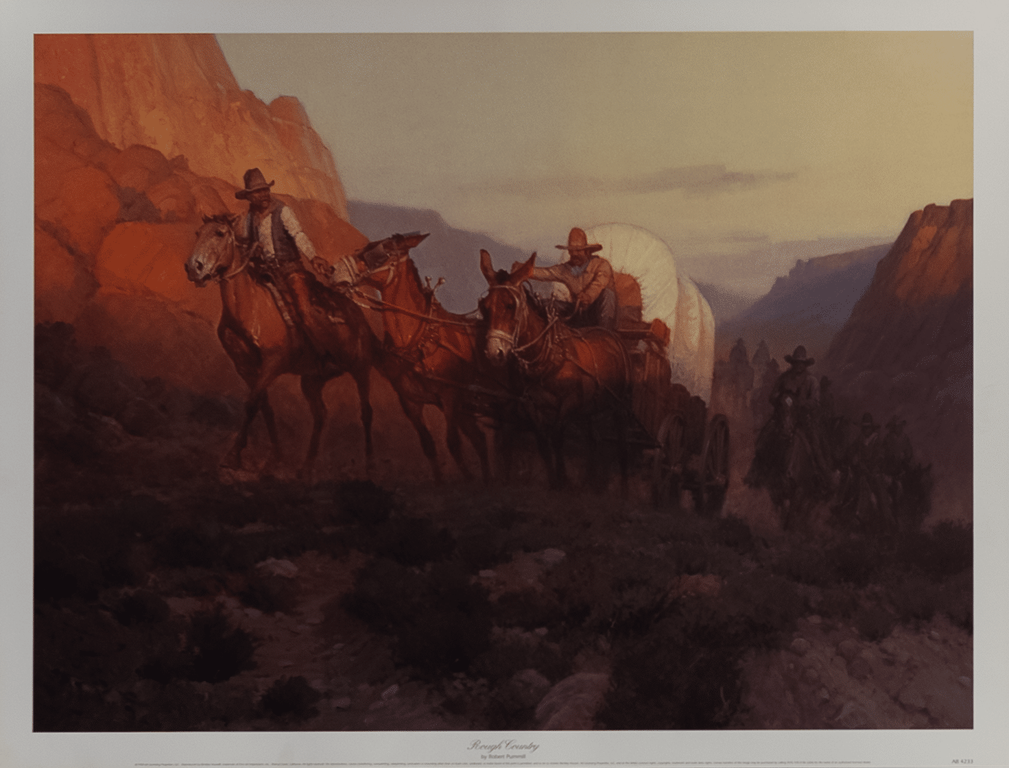 Rough Country by Pumill, Art Poster Print for Wall, Home Decor