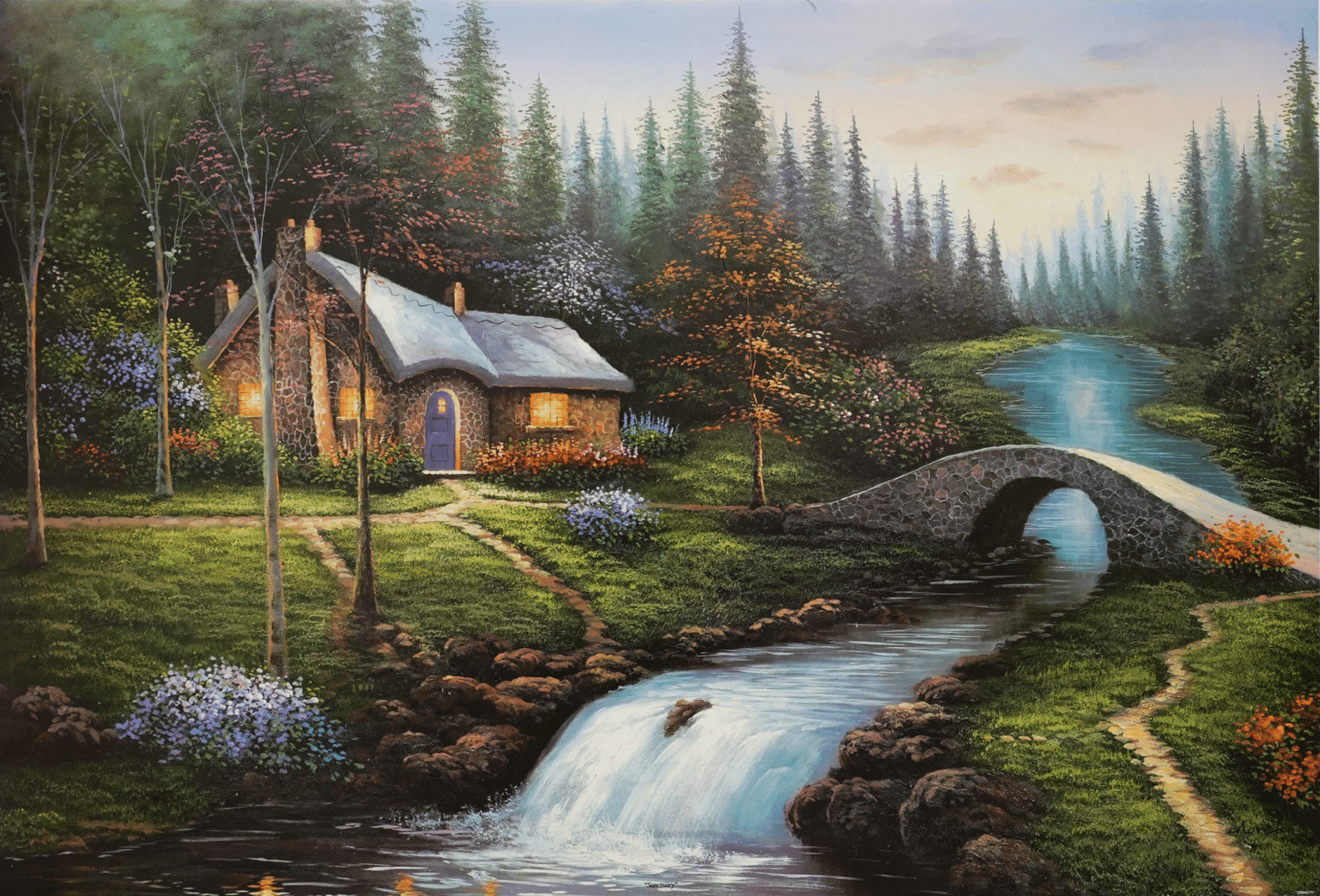 Sanctuary - (24x36H) 9E24, Art Poster Print for Wall, Home Decor - Image 1