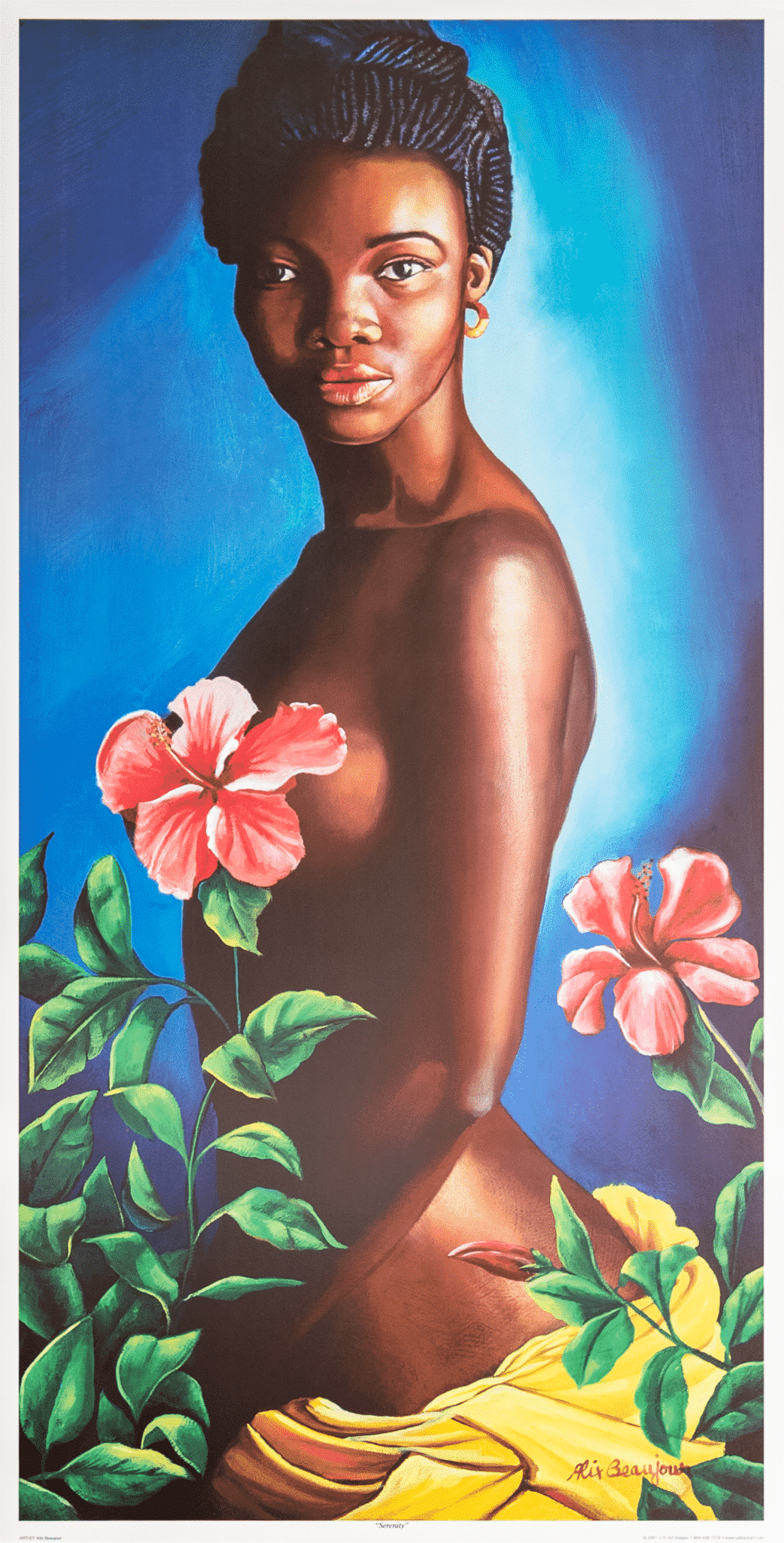 Serenity art print by Alix Beaujour