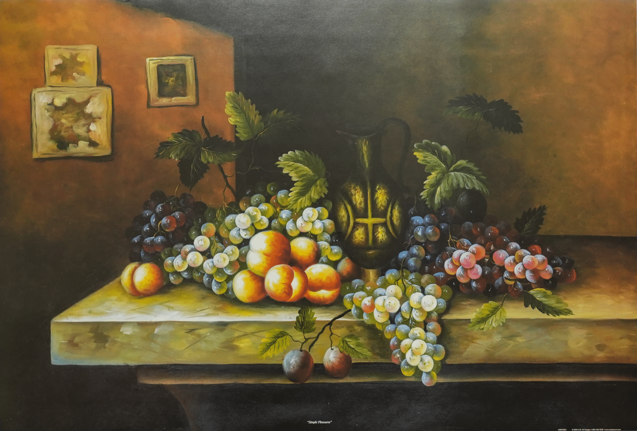 Simple Pleasures - (24x36H) 9F20, Art Poster Print for Wall, Home Decor - Image 1