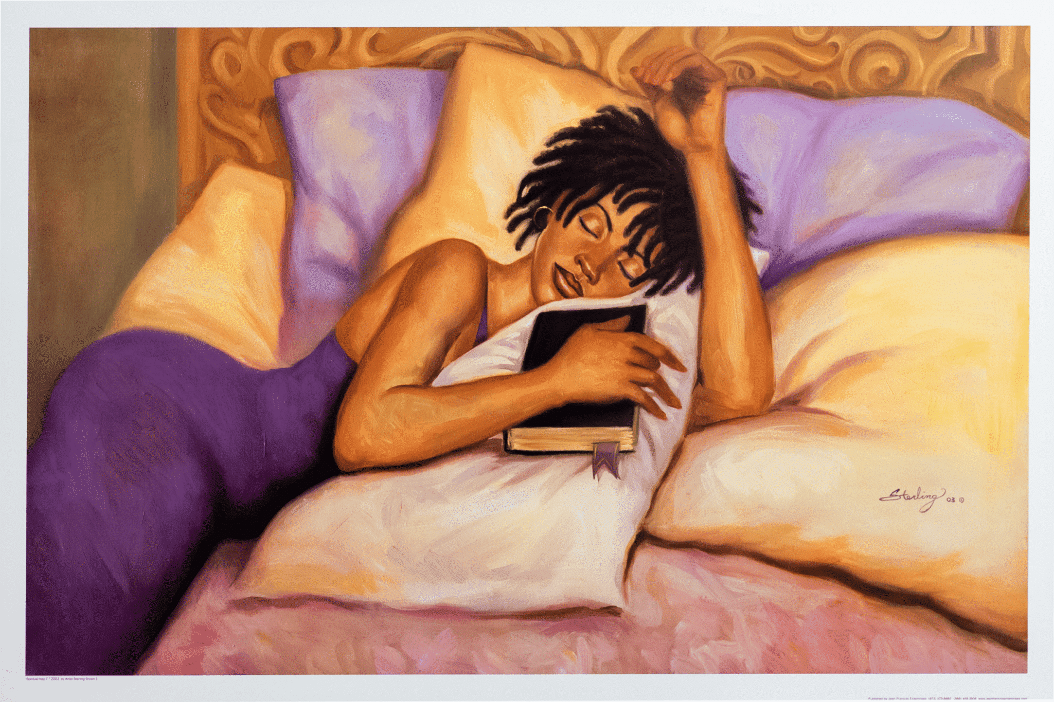 Spiritual Nap 1 art print by Sterling Brown II