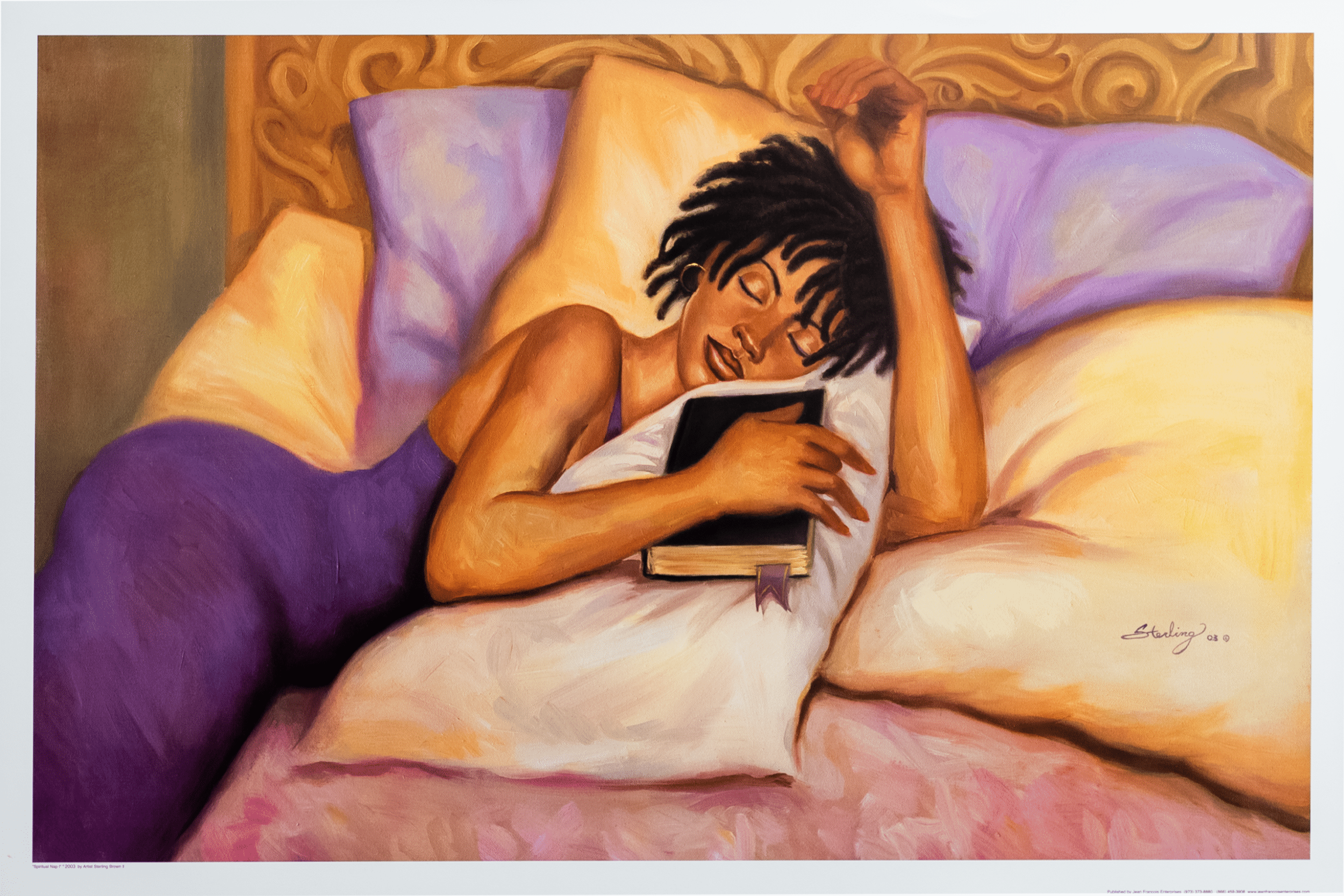 Spiritual Nap 1 by Sterling Brown II, Art Poster Print for Wall, Home Decor - Image 1