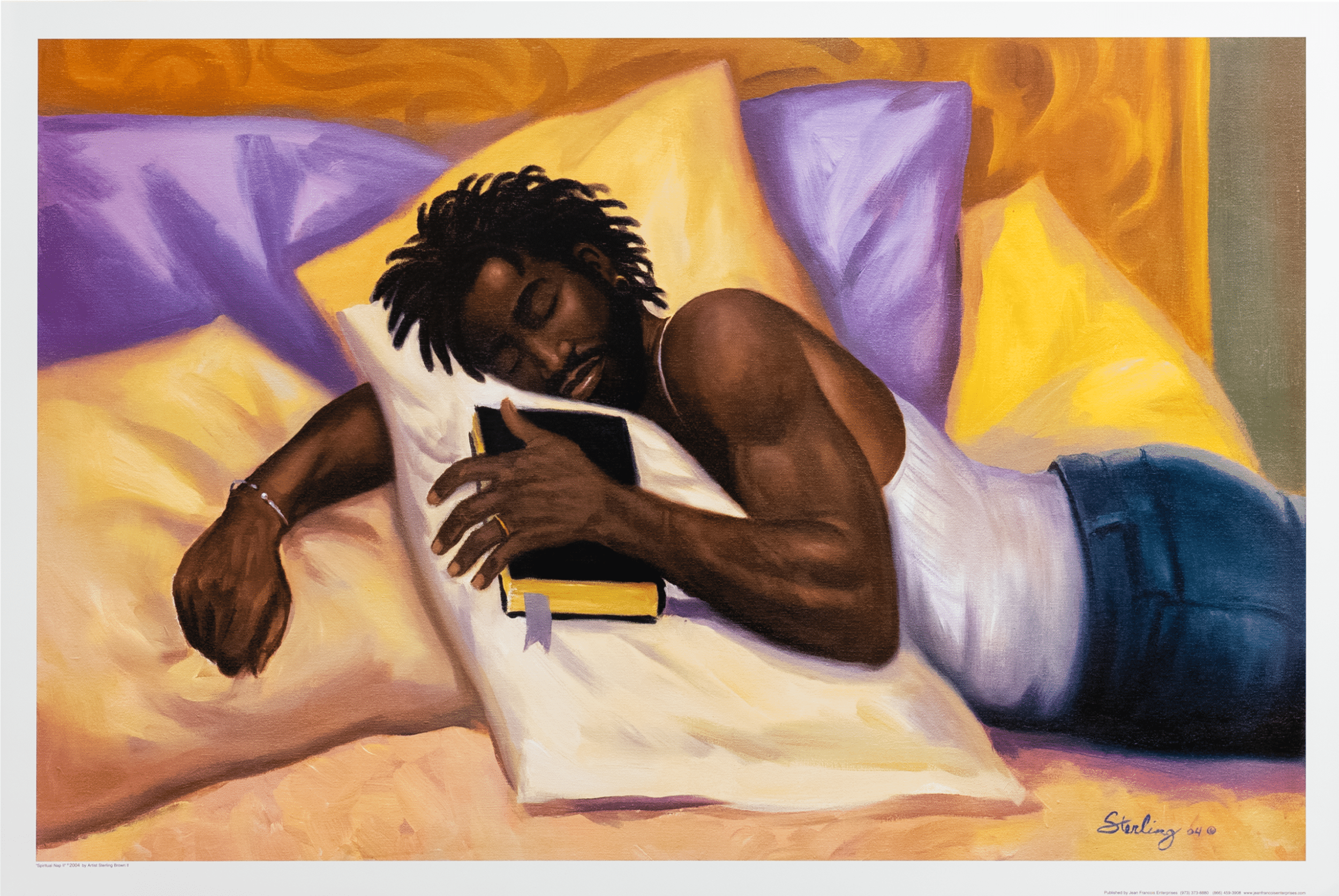 Spiritual Nap 2 by Sterling Brown II, Art Poster Print for Wall, Home Decor - Image 1