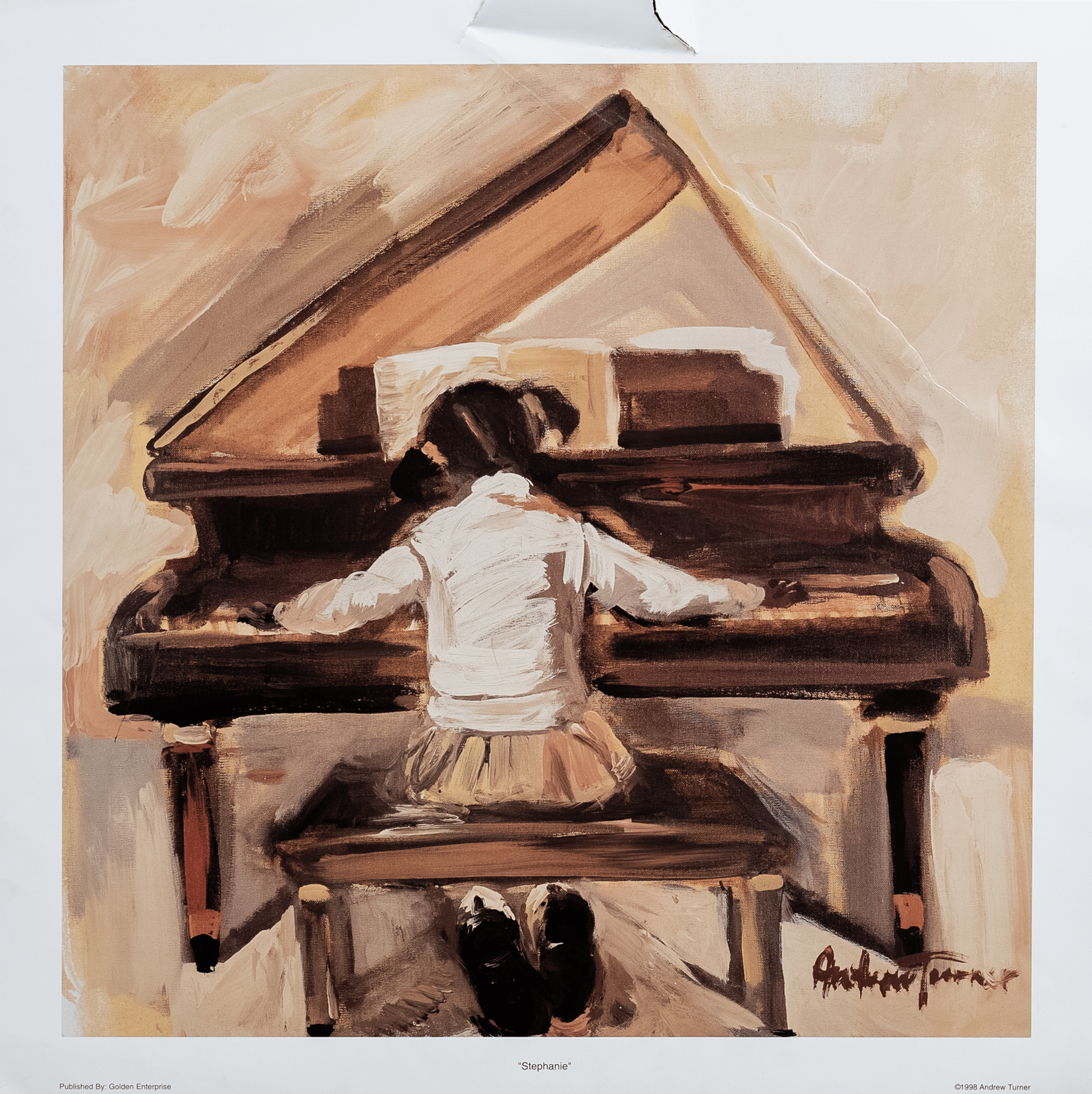 Stephanie by Turner, Art Poster Print for Wall, Home Decor - Image 1