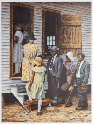 Sunday Morning art print by Janice Hues