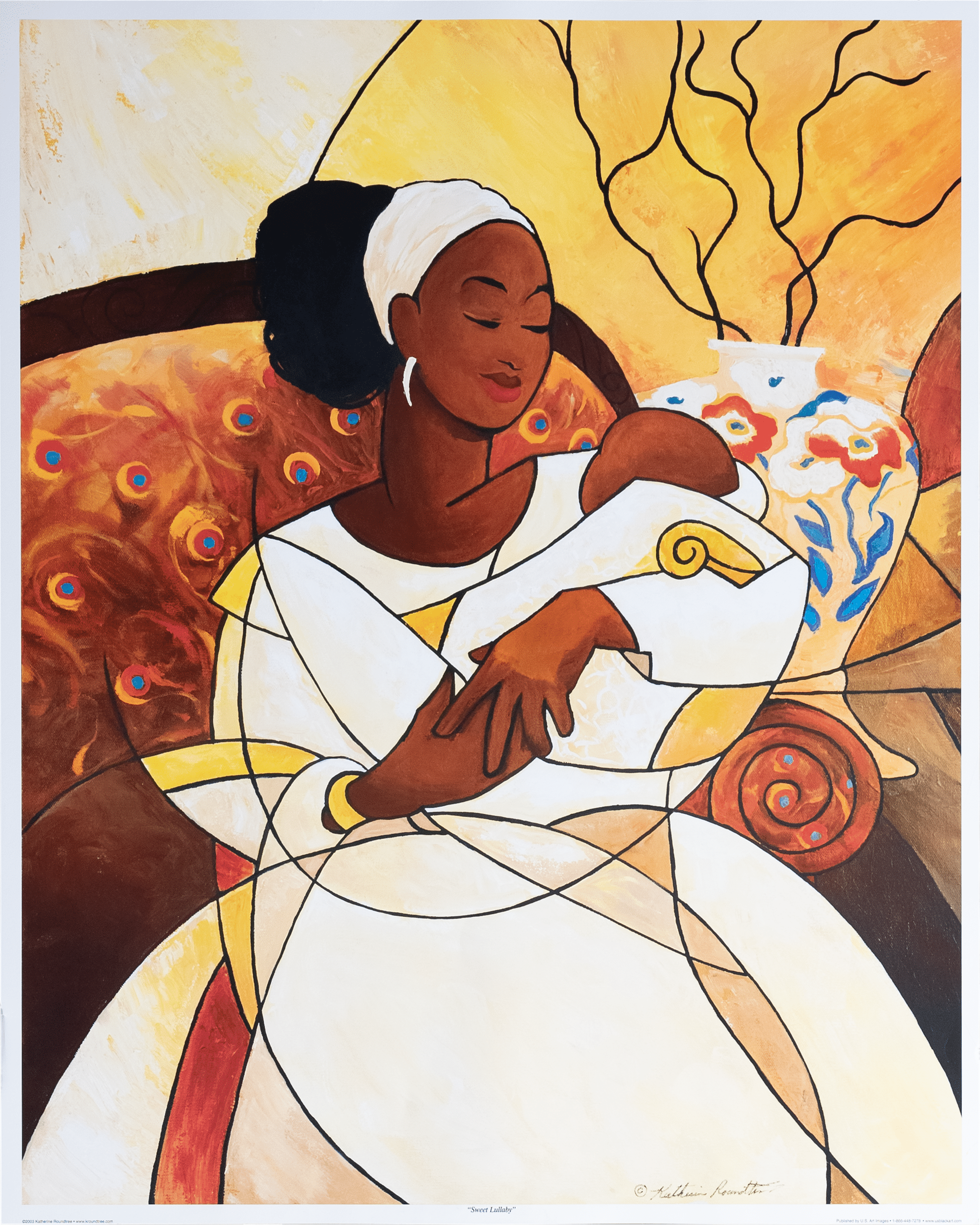 Sweet Lullaby by Katherine Roundtree, Art Poster Print for Wall, Home Decor - Image 1