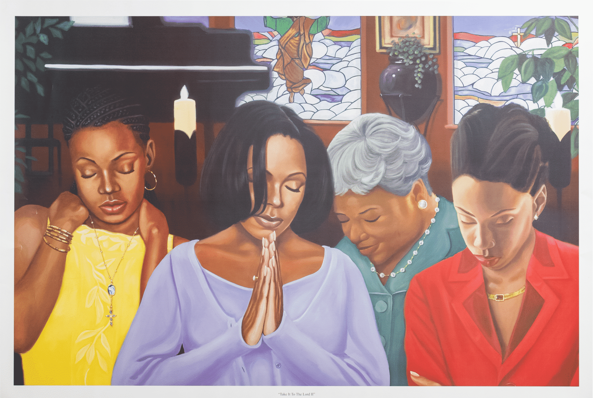 Take it to the Lord II art print by Henry Lee Battle