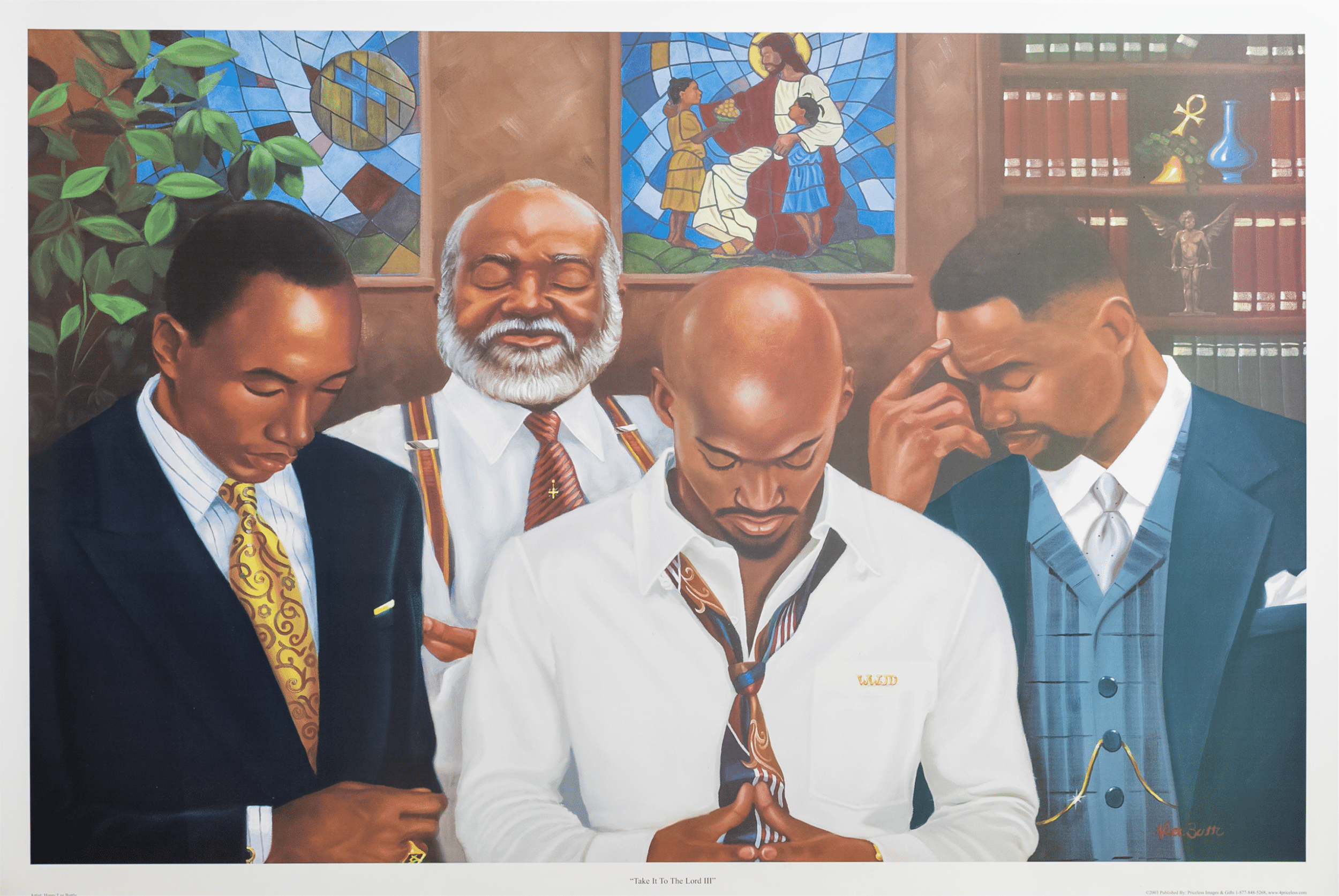 Take it to the Lord III by Henry Lee Battle, Art Poster Print for Wall, Home Decor - Image 1