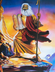 Ten Commandments by Alix Beaujour, Art Poster Print for Wall, Home Decor