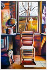 Texas Morning by Alix Beaujour, Art Poster Print for Wall, Home Decor