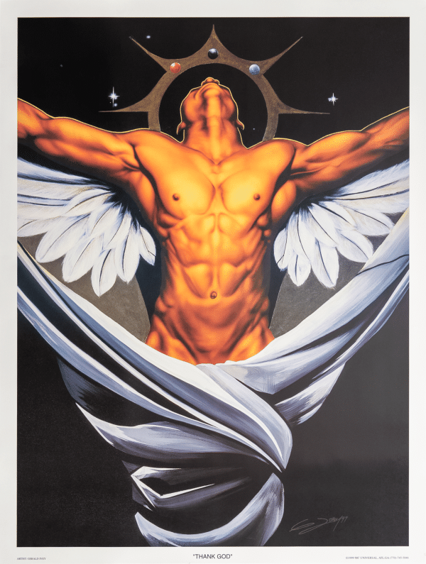 Thank God art print by Gerald Ivey