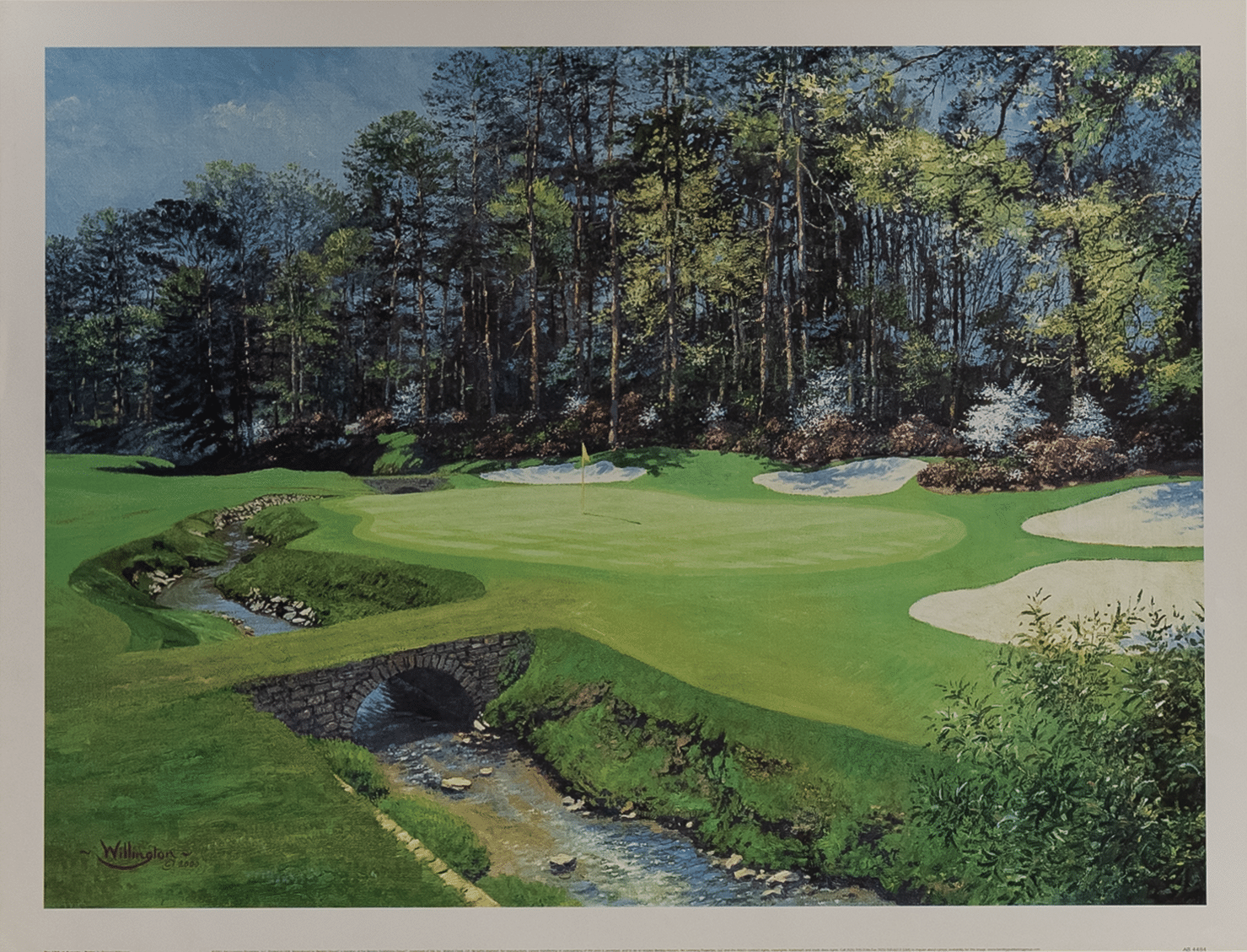 The 13th of Augusta by Willington, Art Poster Print for Wall, Home Decor