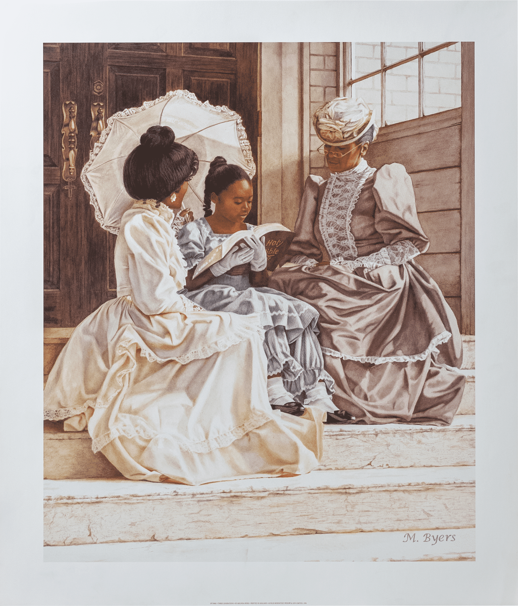 Three Generations art print by Melinda Byers
