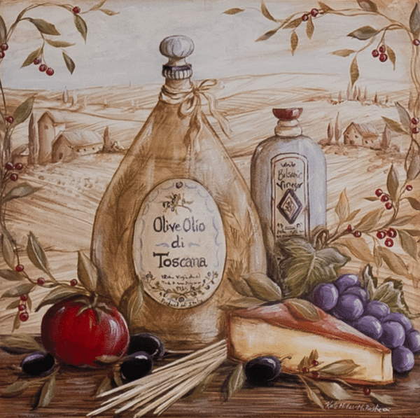Toscano II by McRotie, Art Poster Print for Wall, Home Decor