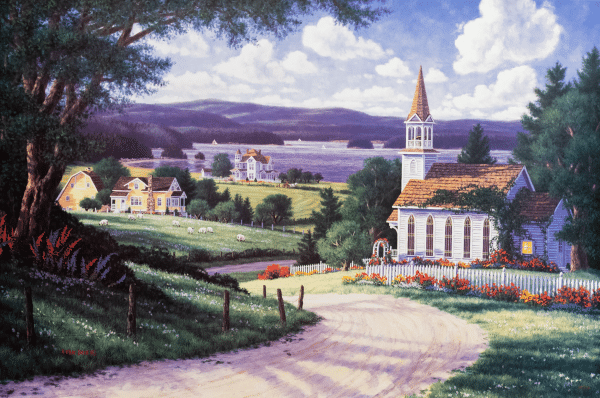 Town Portrait II by Beek, Art Poster Print for Wall, Home Decor