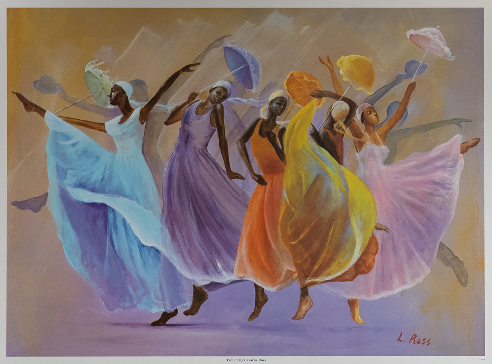 Tribute by Ross, Art Poster Print for Wall, Home Decor