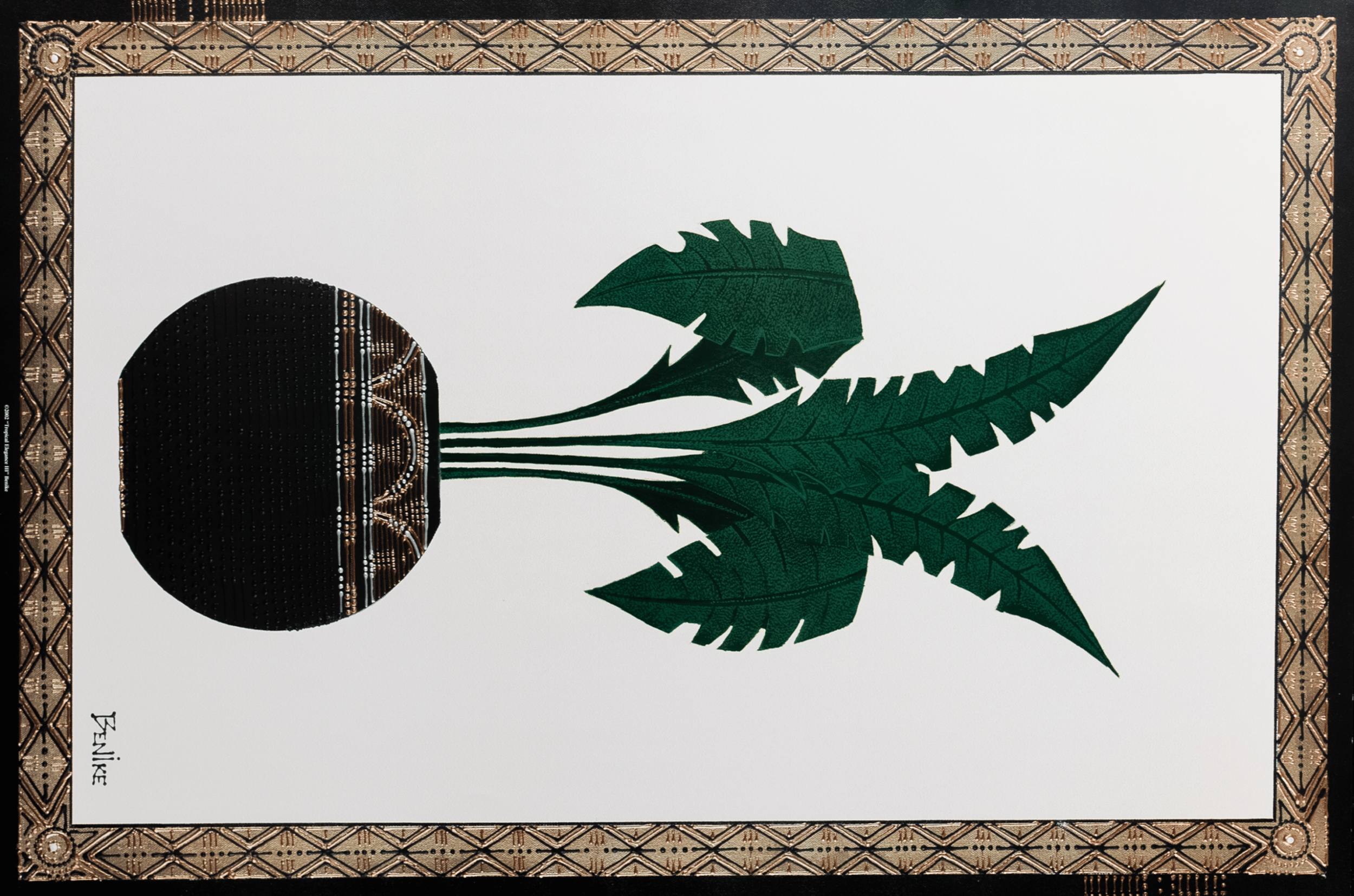 Tropical Elegance II by Benike, Art Poster Print for Wall, Home Decor - Image 1