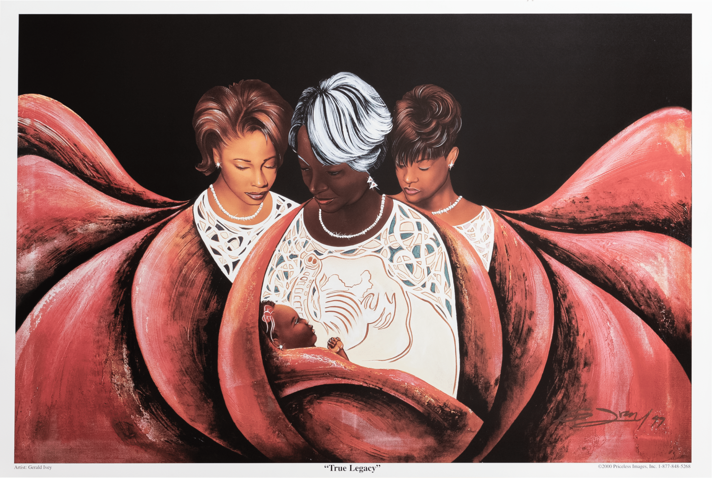 True Legacy I by Gerald Ivey, Art Poster Print for Wall, Home Decor - Image 1