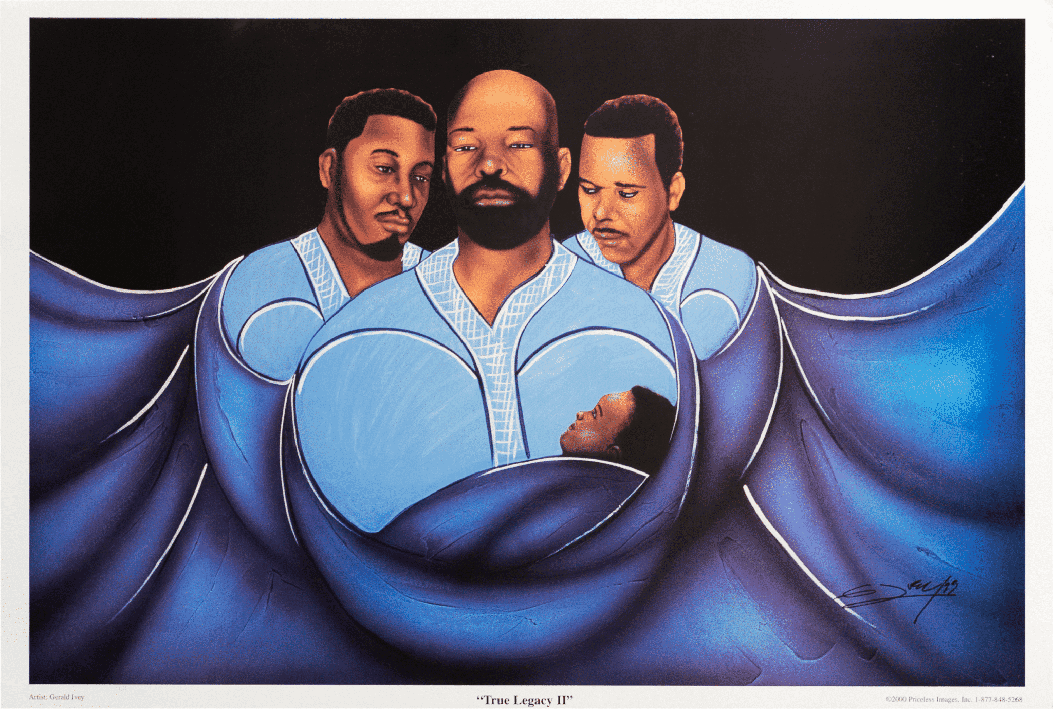 True Legacy II art print by Gerald Ivey