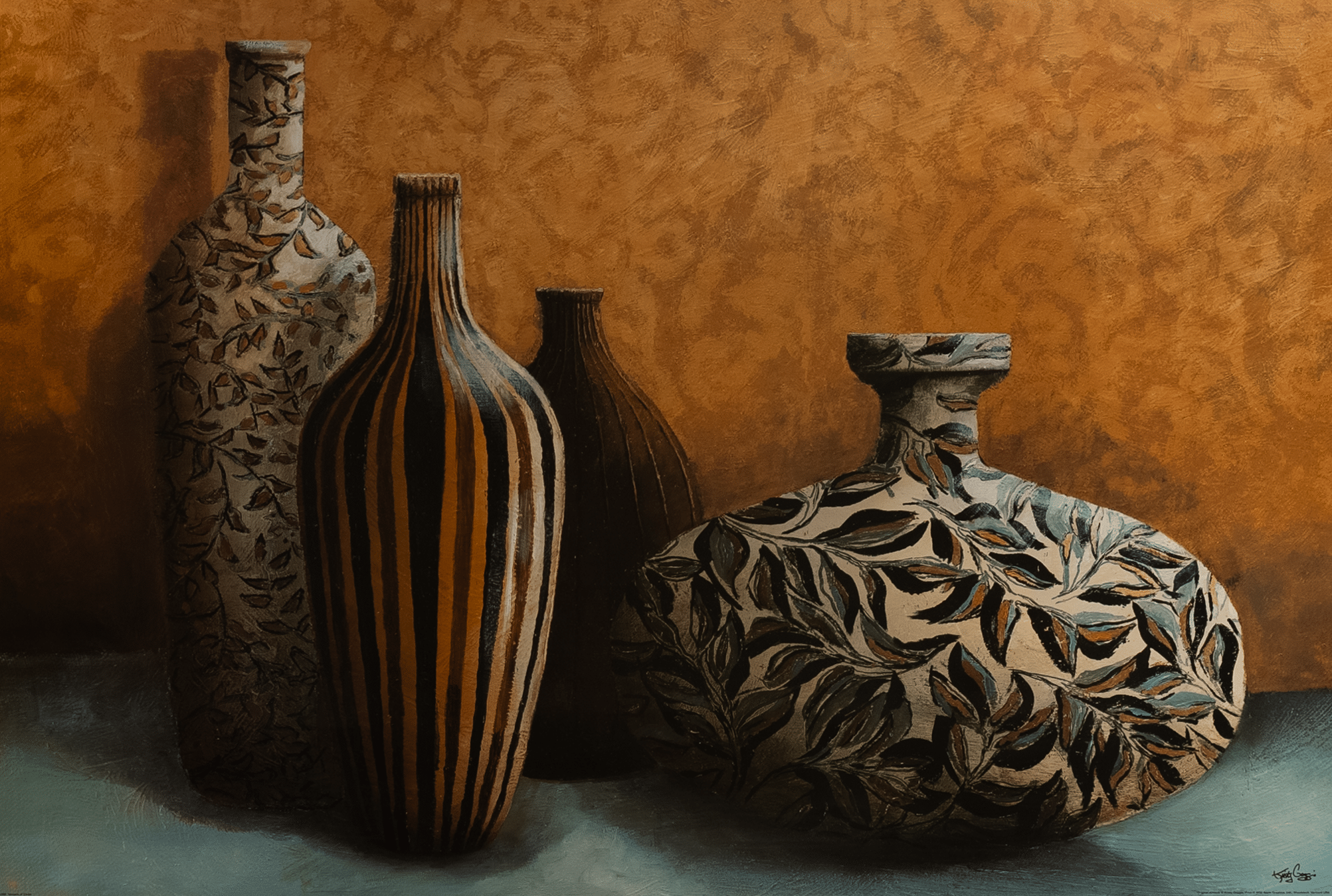 Vessels of Cadiz by Goggins, Art Poster Print for Wall, Home Decor - Image 1