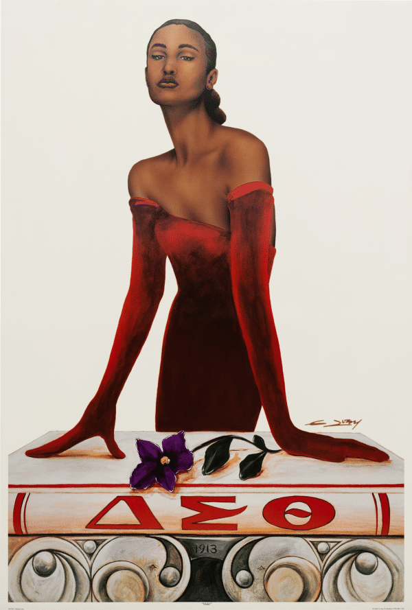 Violet by Gerald Ivey, Art Poster Print for Wall, Home Decor