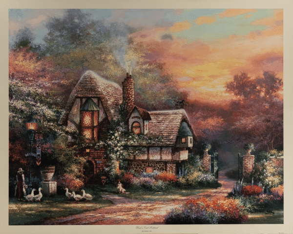 Weeks End Retreat by Lee, Art Poster Print for Wall, Home Decor