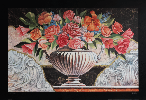 Whispers Of Spring by Katt D., Art Poster Print for Wall, Home Decor