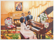 Yes Jesus Loves Me by Katherine Roundtree, Art Poster Print for Wall, Home Decor