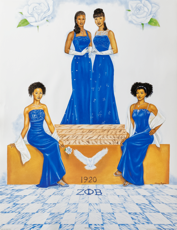 Zeta Pride by Johnny Myers, Art Poster Print for Wall, Home Decor