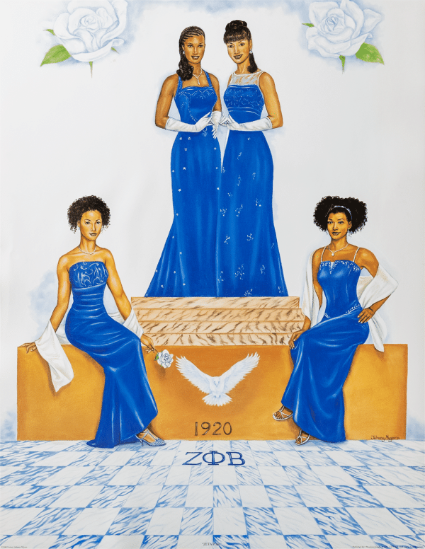 Zeta Pride art print by Johnny Myers